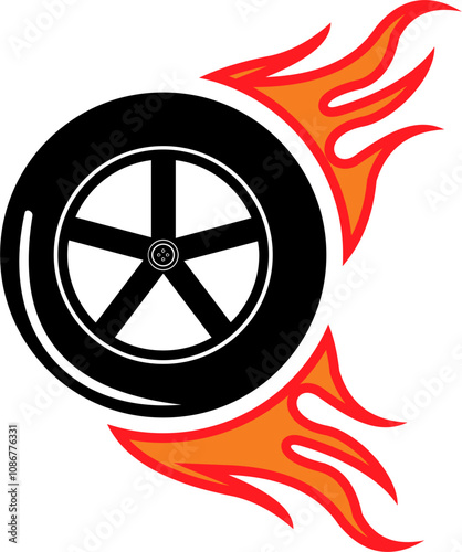 Wheel On Fire