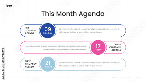 03.Agenda and Table of Content Presentation Slides