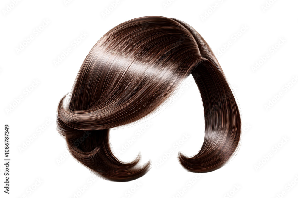 hair isolated on white hair isolated on white