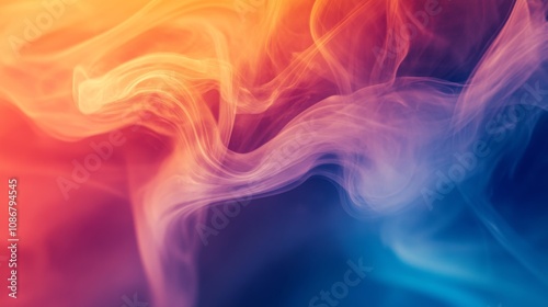 Abstract Colorful Smoke