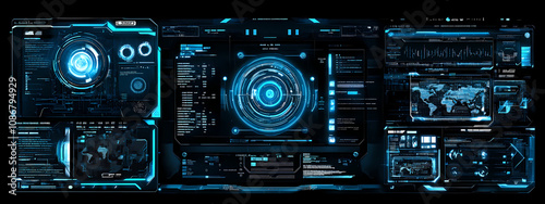 Futuristic Tech Interface