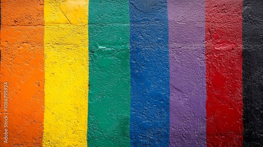 Fototapeta premium Colorful Rainbow Wall Mural