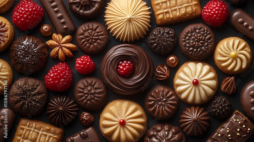 Assorted Cookies and Biscuits