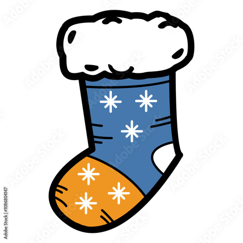 Christmas stocking icon