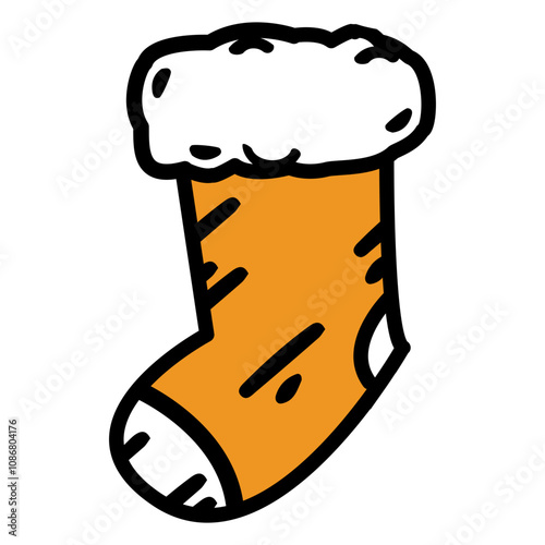 Christmas stocking icon