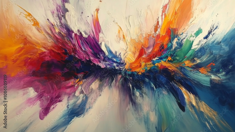Abstract Color Explosion Abstract Color Explosion