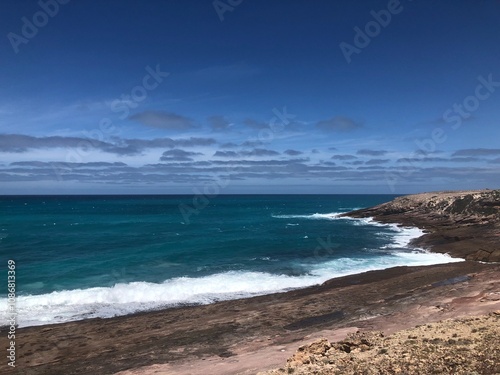 Beach in coast of South Australia