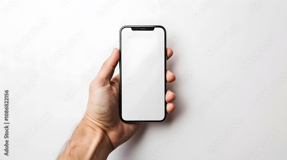A man’s hand holds a smartphone. A phone is carried by a man in a white scene. A man’s hand and a clean design. A man’s hand holds a smartphone. A phone is carried by a man in a white scene. A man’s hand and a clean design.