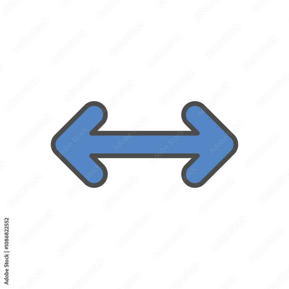 Resize vector icon stock illustration Resize vector icon stock illustration