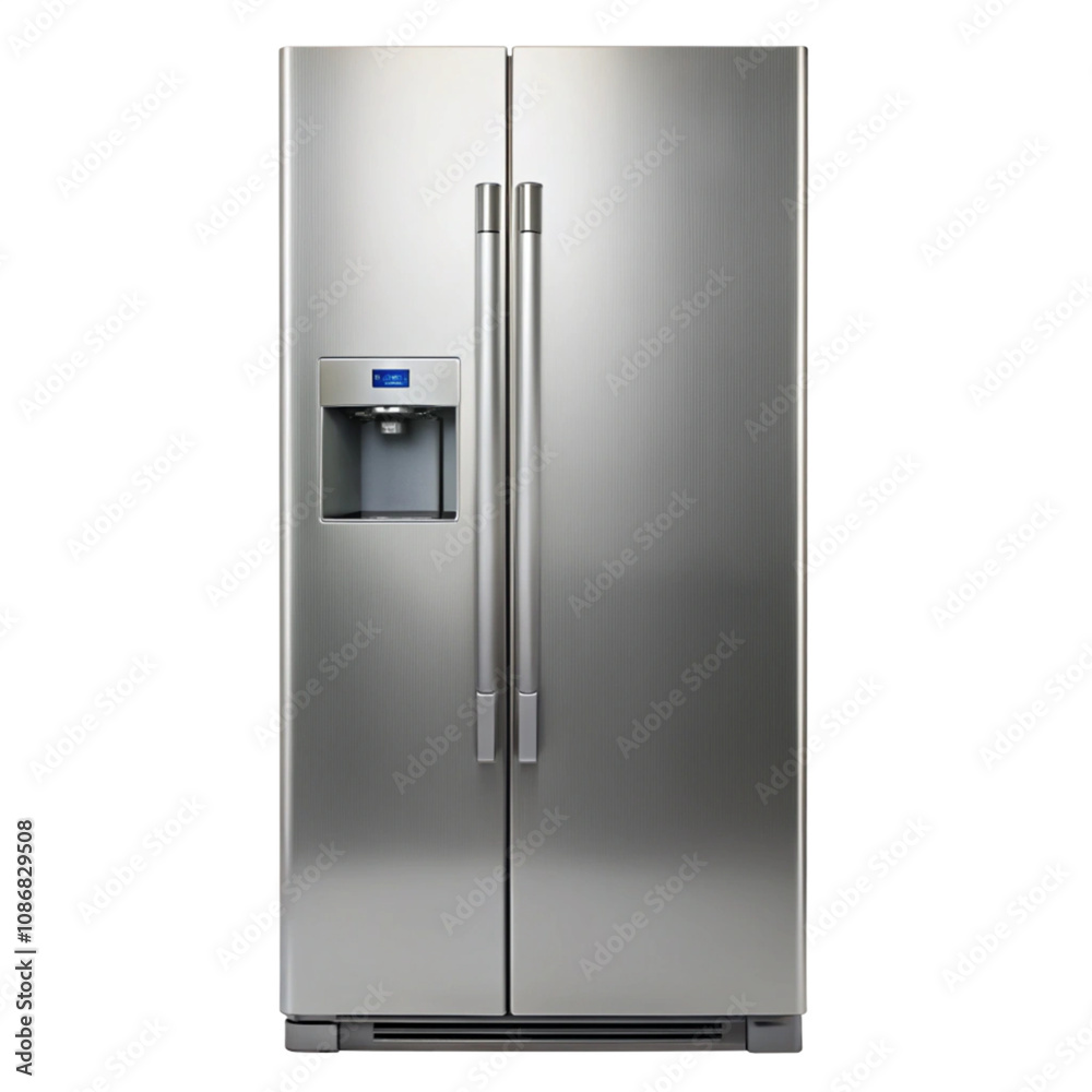Double door refrigerator with a refrigerator Double door refrigerator with a refrigerator