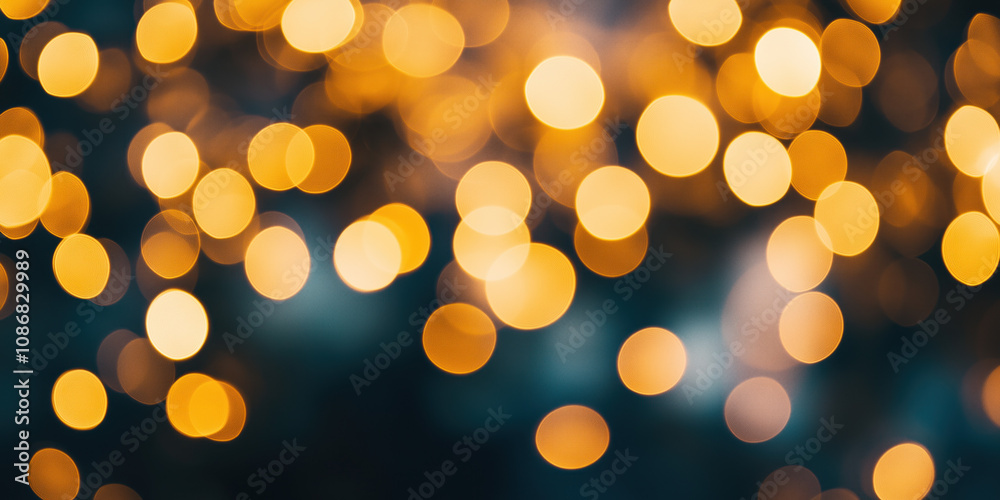 Abstract background with bokeh lights. Christmas festive background image. Created with Generative AI technology. Abstract background with bokeh lights. Christmas festive background image. Created with Generative AI technology.