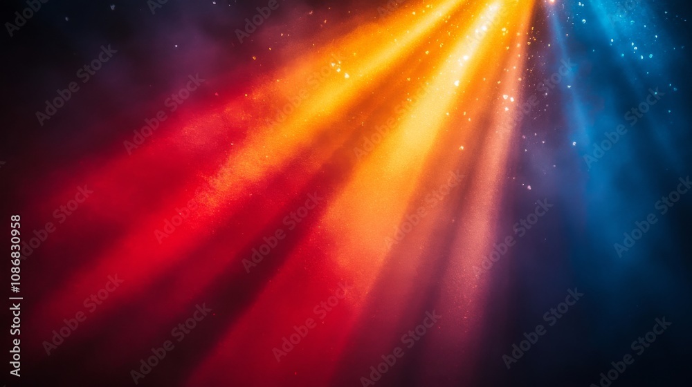 Vibrant Rays of Light Vibrant Rays of Light