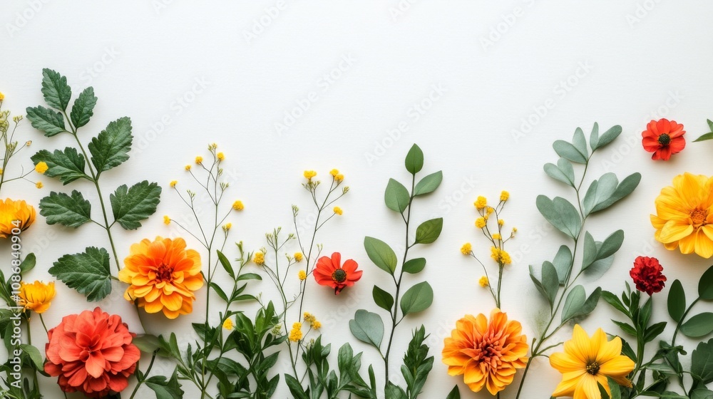 Obraz premium Colorful Floral Arrangement