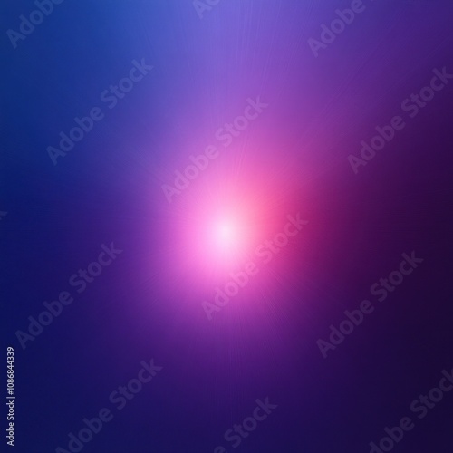 Abstract Gradient Background with Light Burst in Center