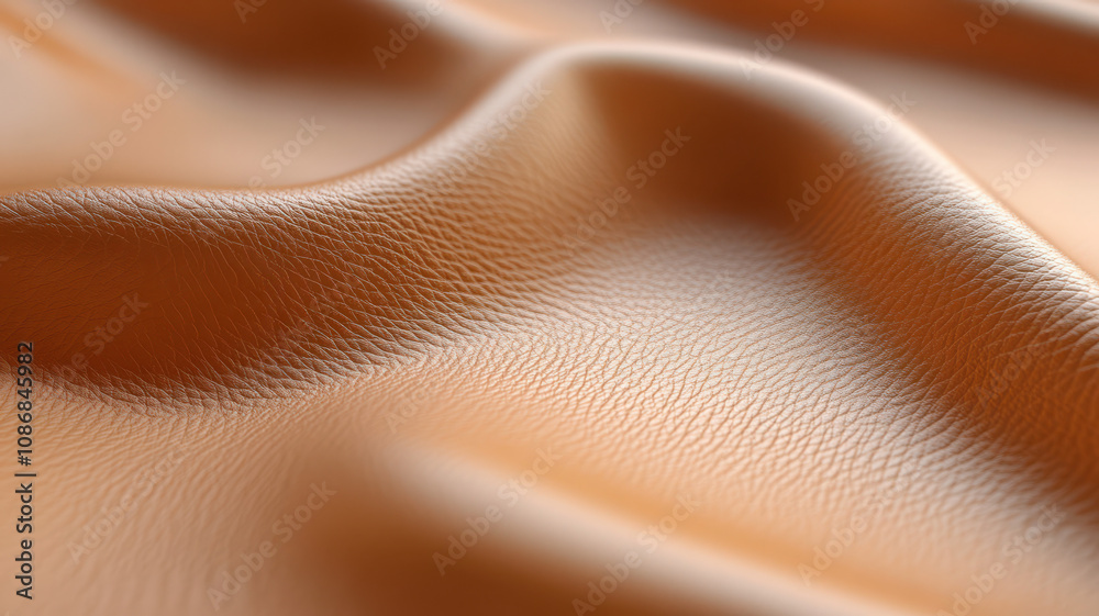 Leather Texture - Smooth Brown Finish Leather Texture - Smooth Brown Finish