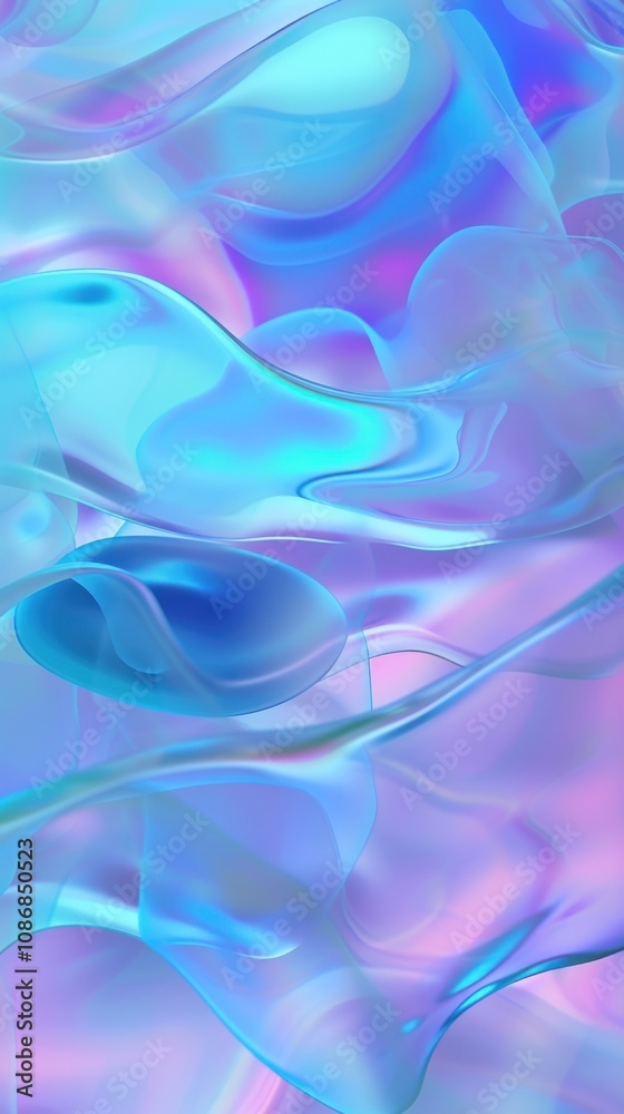 Fototapeta premium A jellyfish backgrounds graphics pattern.