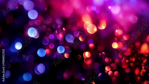 Dreamy pink and purple bokeh lights with soft focus, perfect for promotions, romantic themes, or wedding visuals