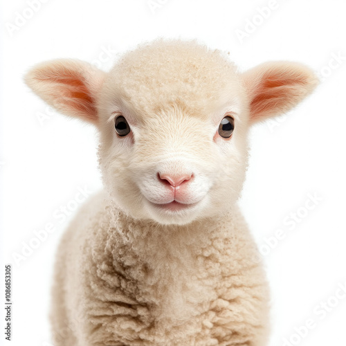 Baby Lamb Isolated