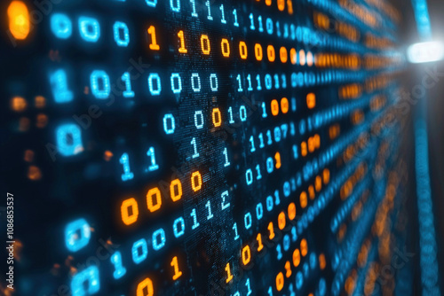 binary background illustration