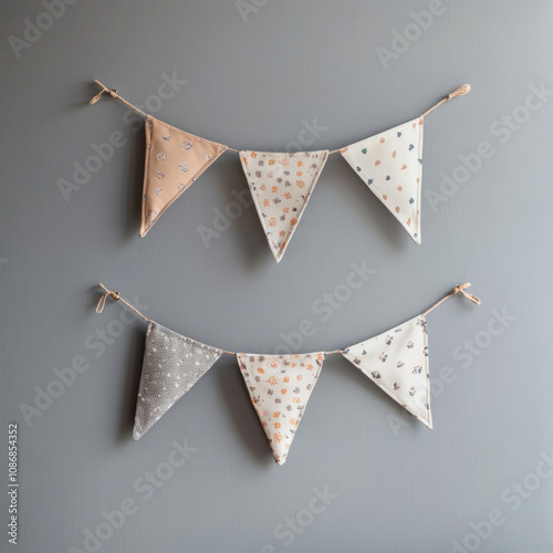 Bunting Isolated