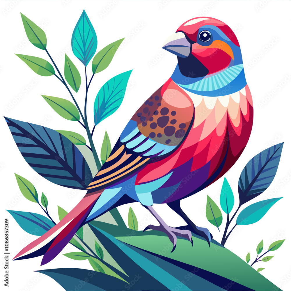 Obraz premium Bird In Park Vectors