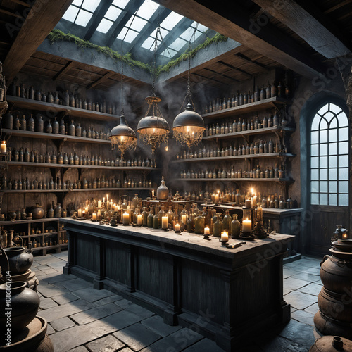 old medieval lab
 photo