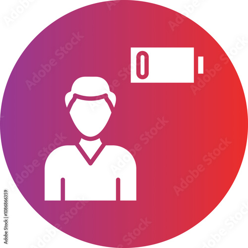 Exhausted Icon Style