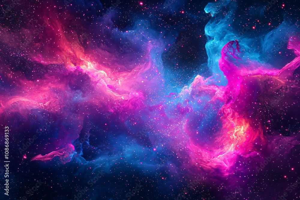 Cosmic Nebula: A Vibrant Journey Through the Universe's Colors Cosmic Nebula: A Vibrant Journey Through the Universe's Colors