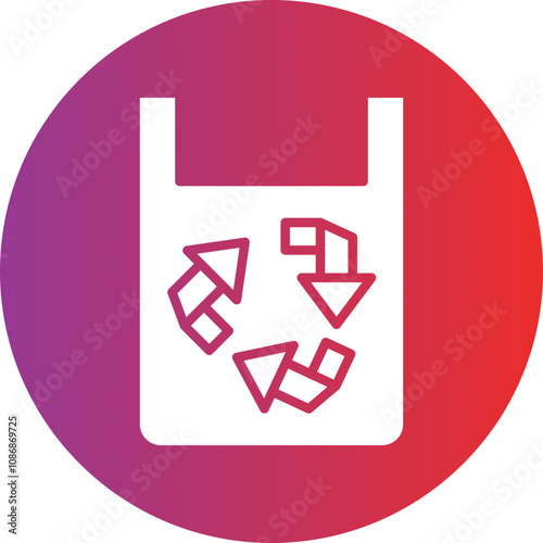 Recyclable Materials Icon Style