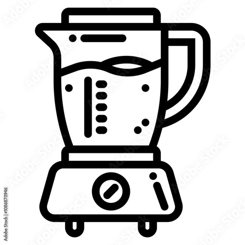 illustration of a blender