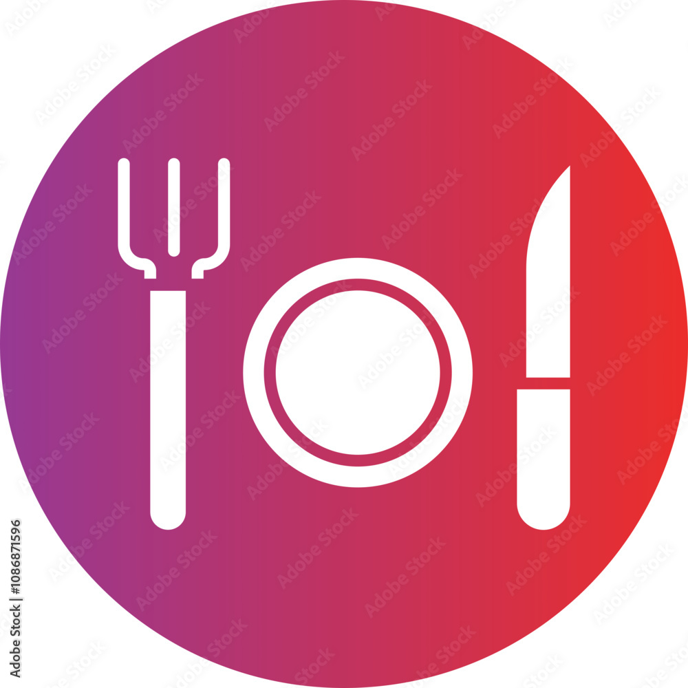 Cutlery Icon Style