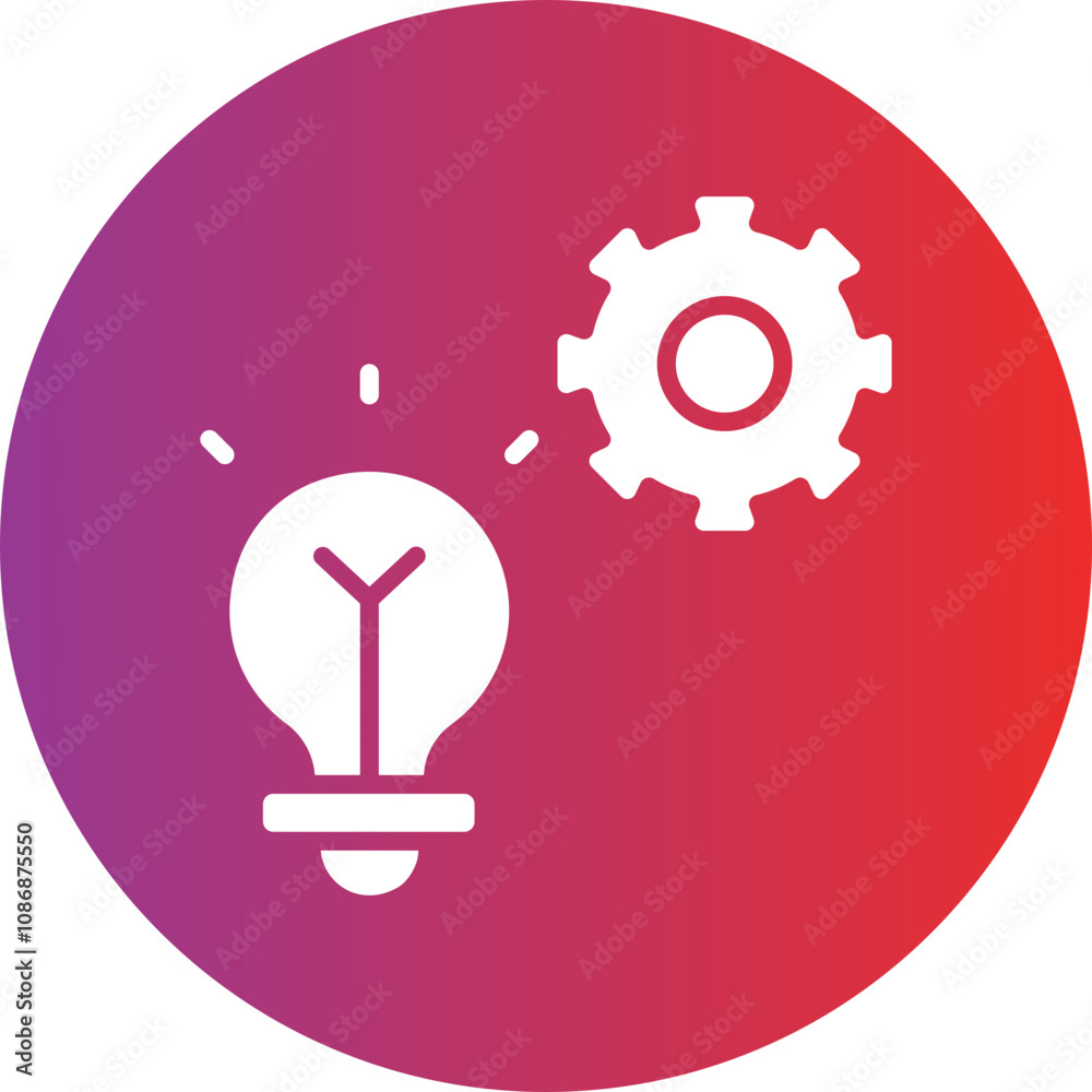 Light Usage Efficiency Icon Style Light Usage Efficiency Icon Style