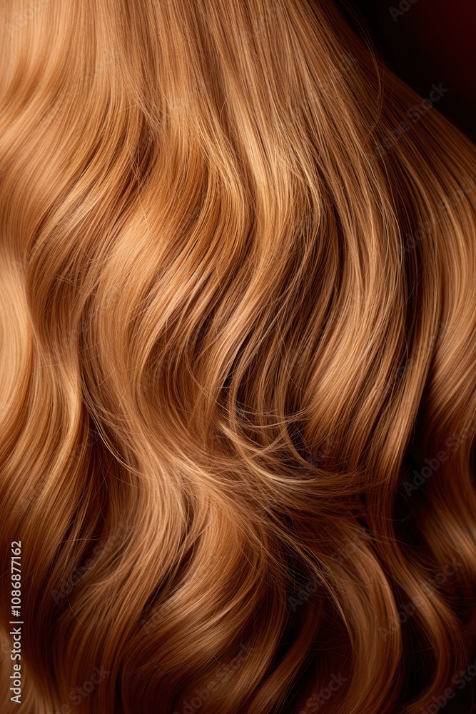 Fototapeta premium Hair texture backgrounds accessories hairstyle.