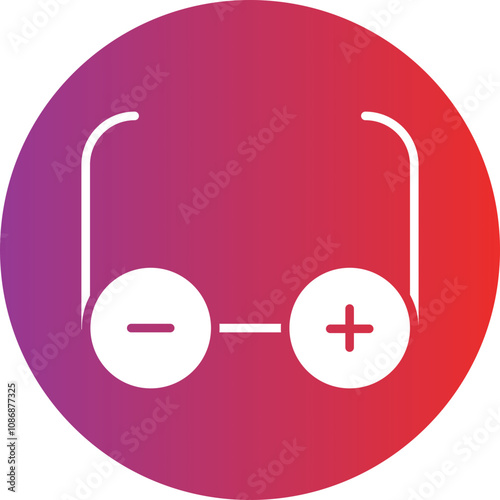 Glasses Prescription Icon Style