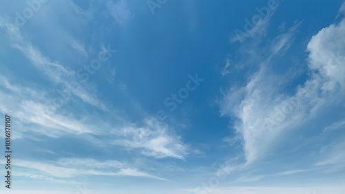 wallpaper white clouds in clear blue sky  graphic, panorama, pattern, freedom white, nature, background, bright, sky, light, weather, clear, summer, day, clouds, climate, sunlight, cloudy, fluffy, air