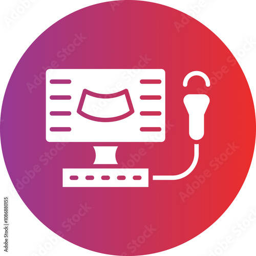 Ultrasonography Icon Style