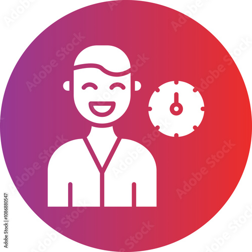 Patients Waiting Icon Style