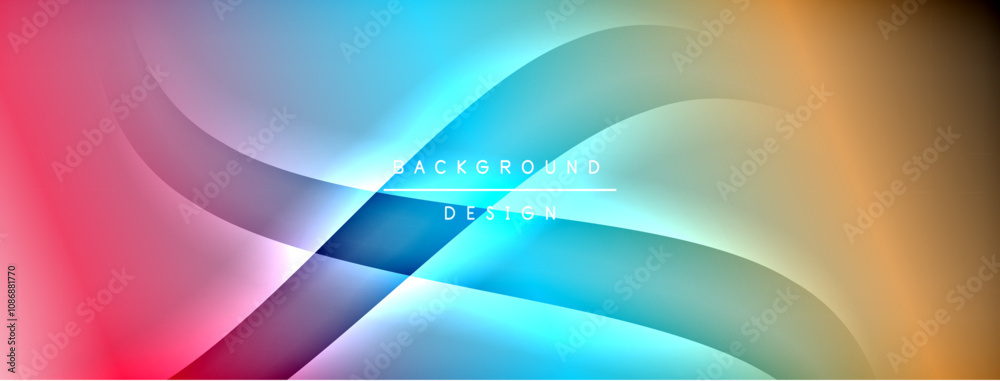 Gradient and shadow wave line geometric background. Vector Illustration For Wallpaper, Banner, Background, Card, Book Illustration, landing page Gradient and shadow wave line geometric background. Vector Illustration For Wallpaper, Banner, Background, Card, Book Illustration, landing page