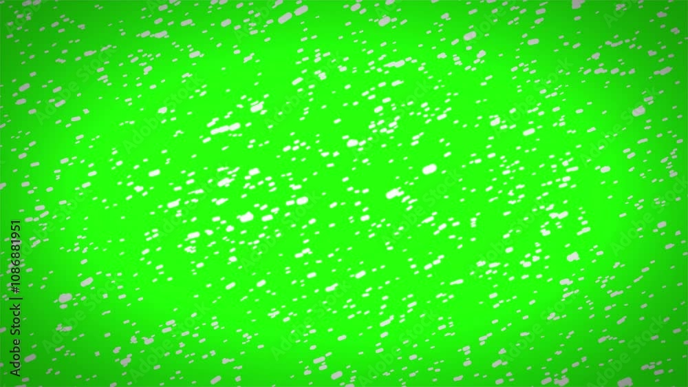 Snow falling down sparkle level increases, motion graphic animation with green screen 4k. Snow falling down sparkle level increases, motion graphic animation with green screen 4k.