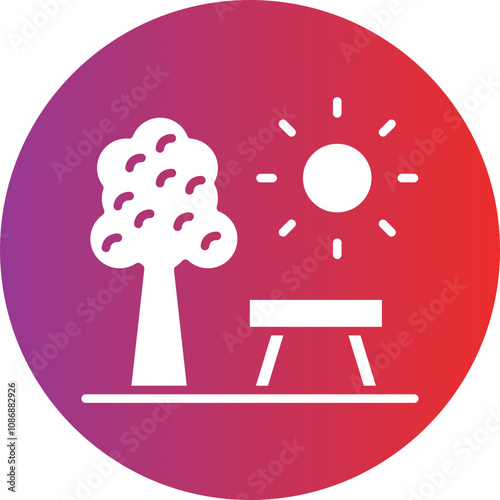 Green Spaces Icon Style