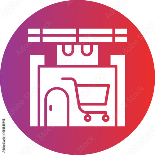 Supermarket Icon Style