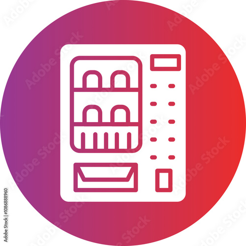Vending Machine Icon Style