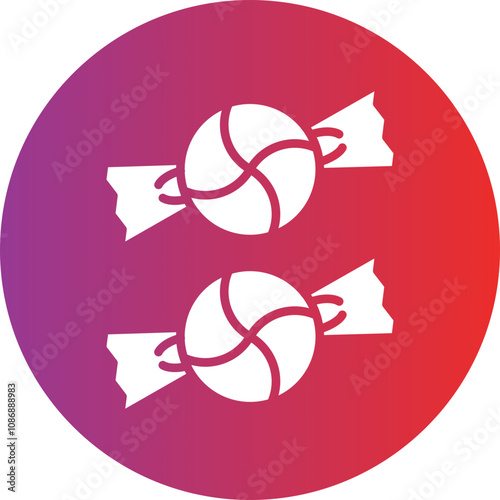 Candies Icon Style