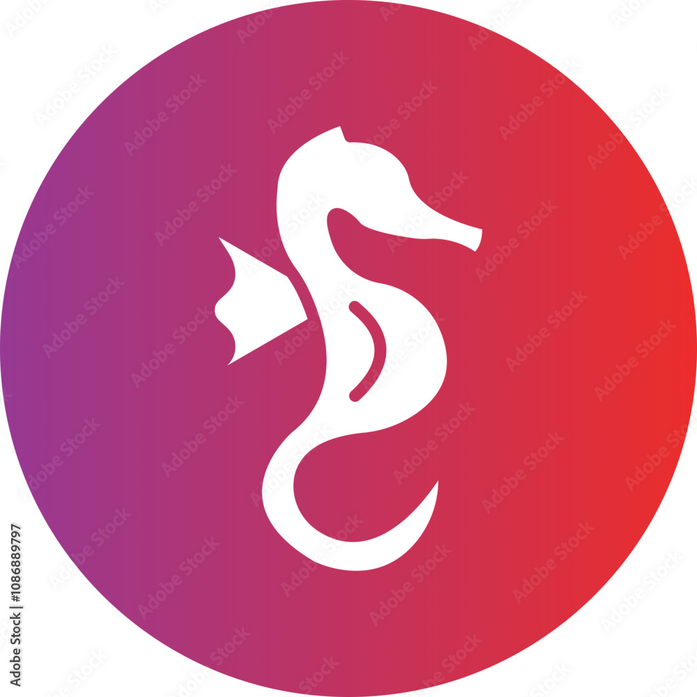 Seahorse Icon Style