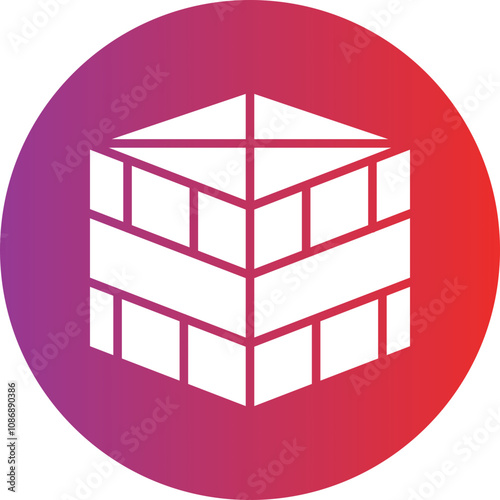 Wooden Box Icon Style