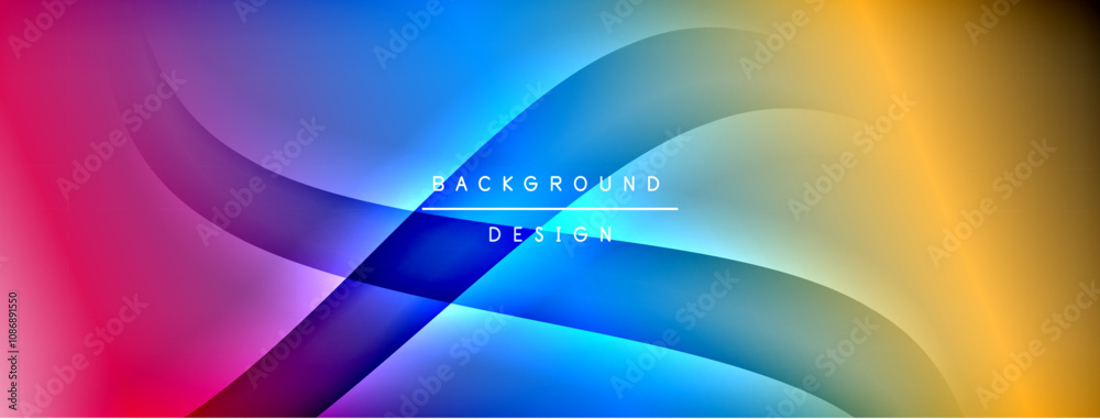 Gradient and shadow wave line geometric background. Vector Illustration For Wallpaper, Banner, Background, Card, Book Illustration, landing page Gradient and shadow wave line geometric background. Vector Illustration For Wallpaper, Banner, Background, Card, Book Illustration, landing page