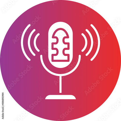 Microphone Icon Style