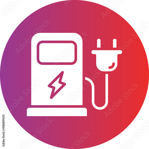 Charging Station Icon Style