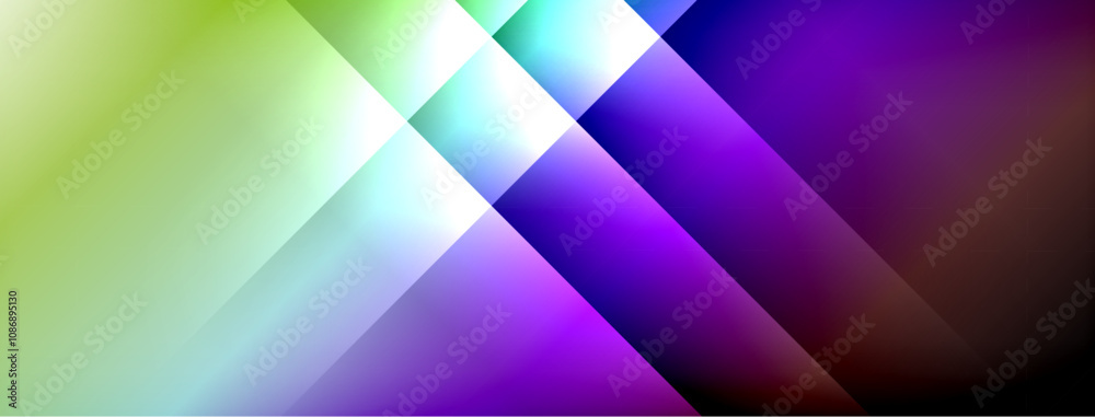 Dynamic shadow lines with gradient colors geometric background Dynamic shadow lines with gradient colors geometric background