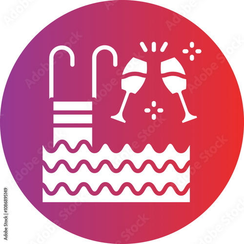 Pool Party Icon Style